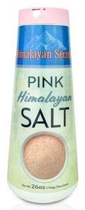 26 oz Edible Himalayan Dark Pink Salt - Fine Shaker