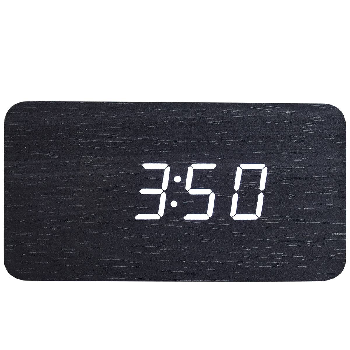 Walnut Wood Digital Clock