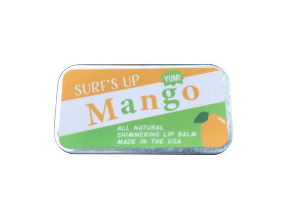 Mango Shimmering Lip Balm Sliding Tin