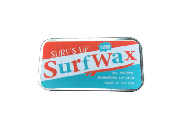 Surf Wax Shimmering Lip Balm Sliding Tin