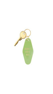 Retro Motel Key Chain "Dream it Wish it Do it"