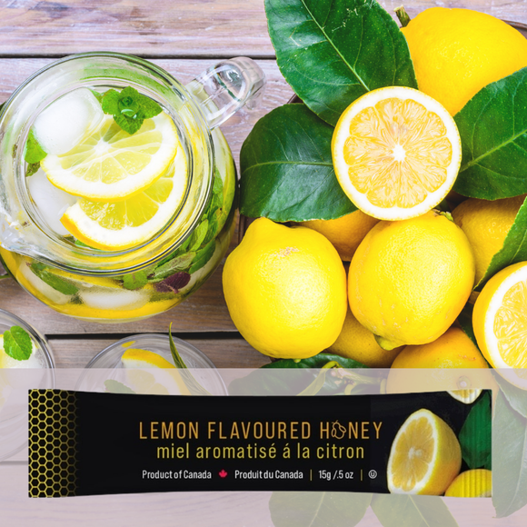 Mini Squeeze Honey Pack - Lemon Flavoured - OU Kosher