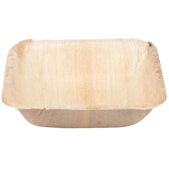 Palm Leaf Bamboo Like Bowls- Pack of 25 plates (4 inch)