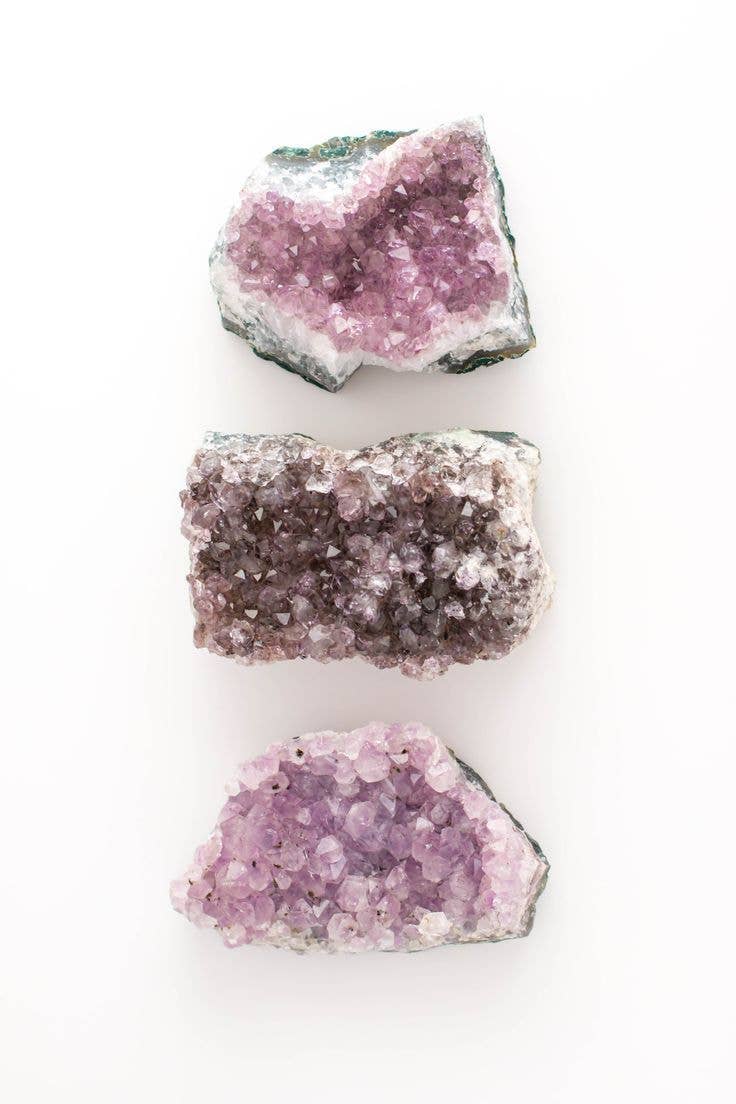 Amethyst Crystal Clusters - Small