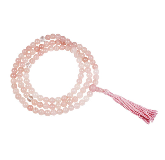 Rose Quartz Mala