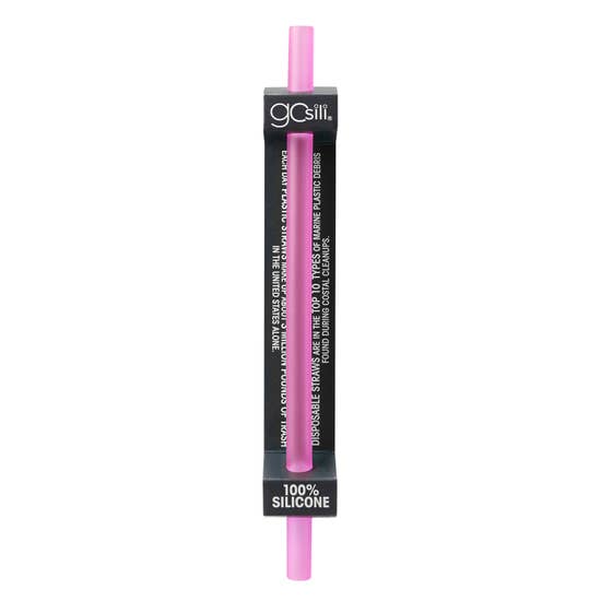 Silicone Straw - Standard (Pink)