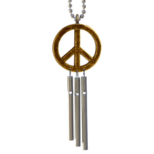 Jacob's Musical Car Charm Chime, Peace Sign