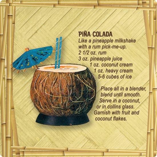 Hairy Coconut Coaster