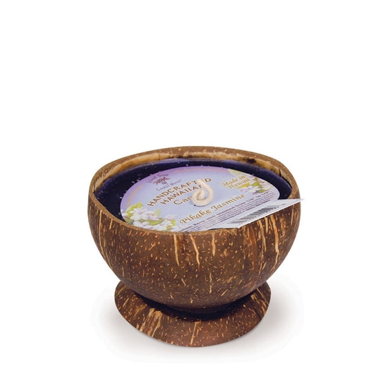 Small Coconut Shell Candle - Pikake Jasmine