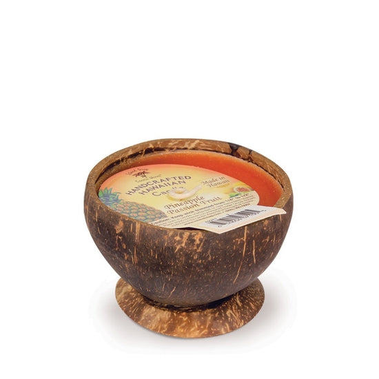 Small Coconut Shell Candle - Pineapple Passion Fruit