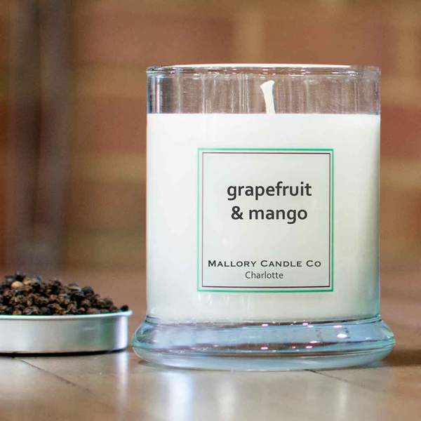 Grapefruit & Mango Soy Candle