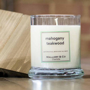 Mahogany Teakwood Soy Candle
