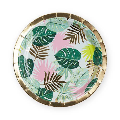 Monstera appetizer Plate 7"