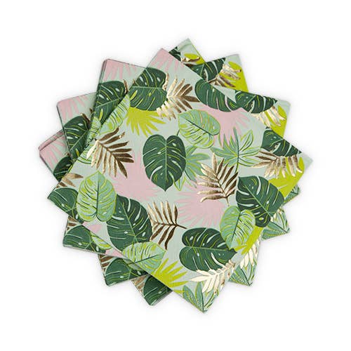 Monstera Dinner Napkin 6.5'