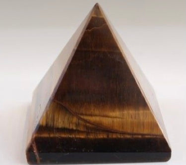 Pocket Stone Pyramid - Tigers Eye