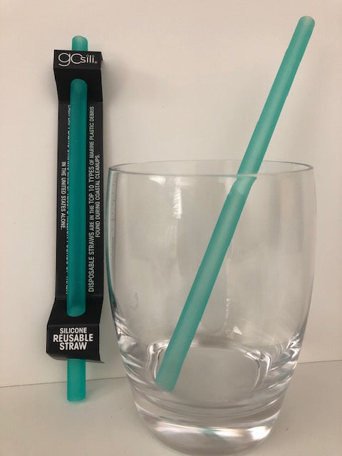 Silicone Straw-Standard (Teal)