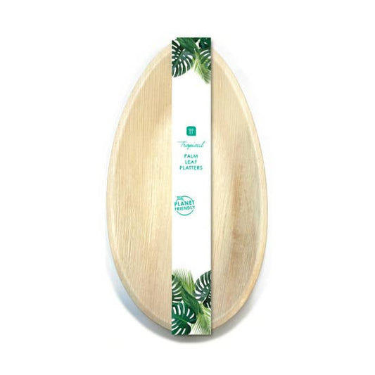 Tropical Palm Palm Leaf Platter