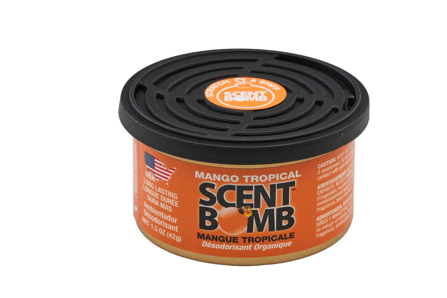 Scent Bomb Mango Tropical Organic Can