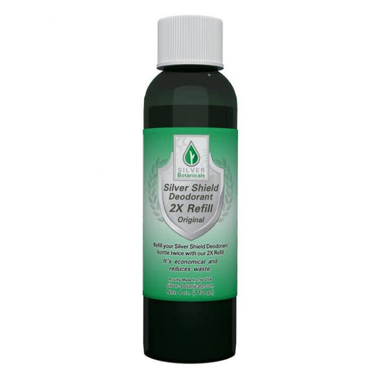 Silver Shield Deodorant, 2x Refill, 4 oz.