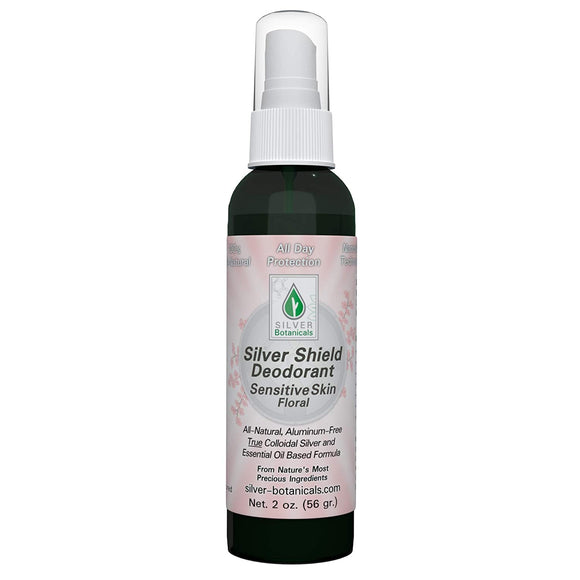 Silver Shield Deodorant - Floral- Spray, 2 oz.
