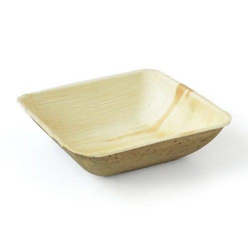 Palm Leaf Square Bowl - Set of 25 bowls (5 inch)