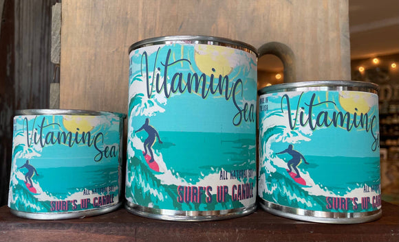 Vitamin Sea Paint Can Candle 4 oz