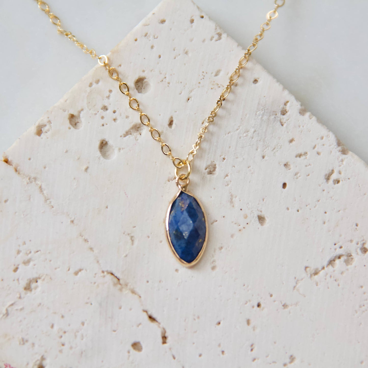 Lapis Lazuli Dainty Necklace