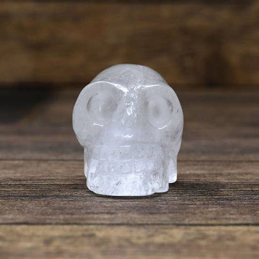 Clear Quartz Skull