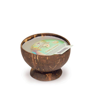 Small Coconut Shell Candle
