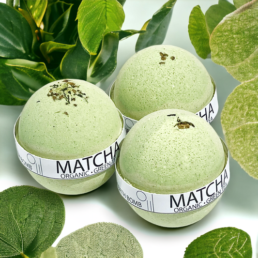 Organic Matcha Greentea Bath Bomb