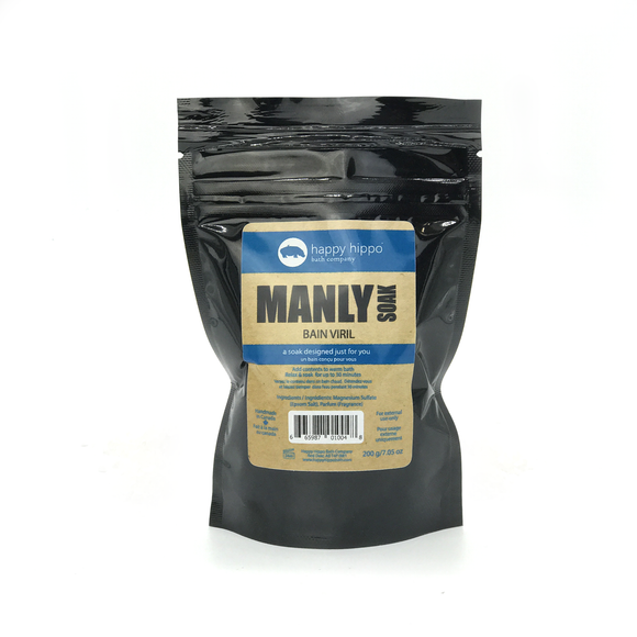 Manly - Pure Epsom Muscle Soak 200g