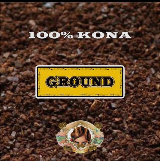 HULA GIRL 100% KONA COFFEE (Grounds) 7 oz