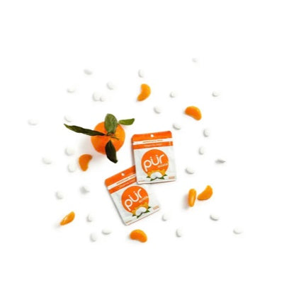 PUR 100% Xylitol Mints, Tangerine Tango