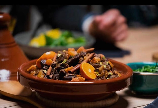 Moroccan Cooking Tagine for Two - Traditional Design