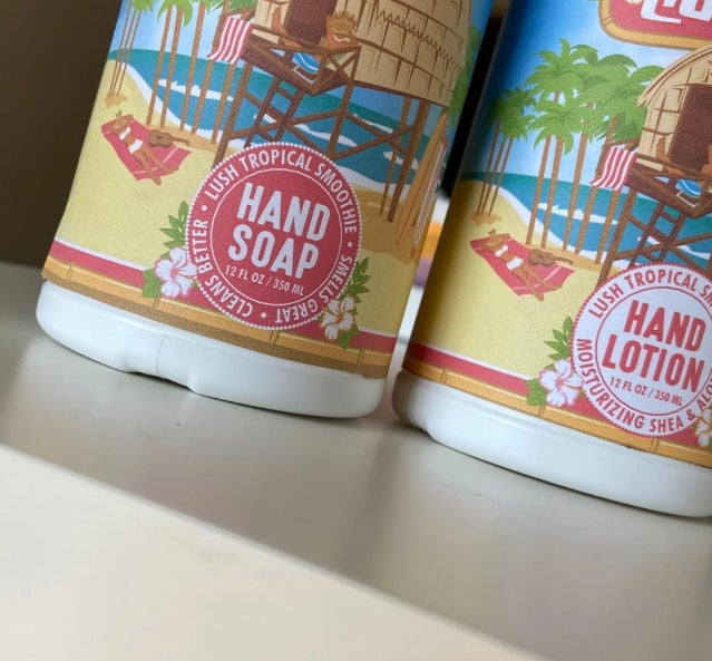 Kiki's Coco Hut Tropical Smoothie Hand Soap | 12 OZ