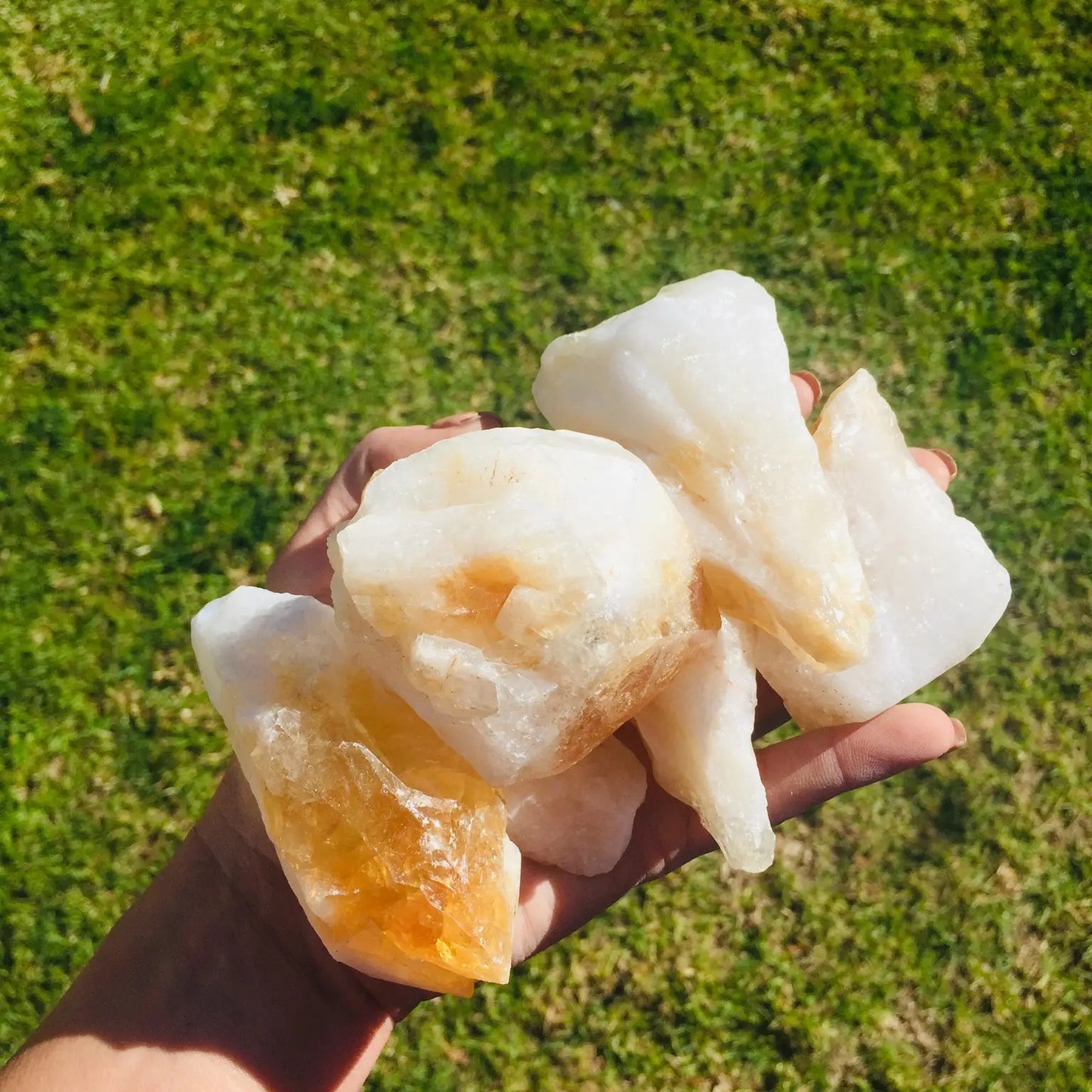 Raw Citrine Healing Crystal - Large