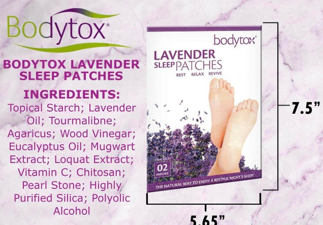 Bodytox Lavender Sleep Patches