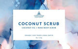 Organic Coconut Rose Scrub - 8 oz