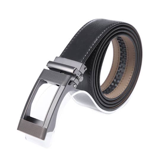 AutoMADtic All Size Leather Belt - Black